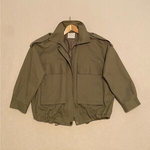 Elodie Military Style Olive Jacket